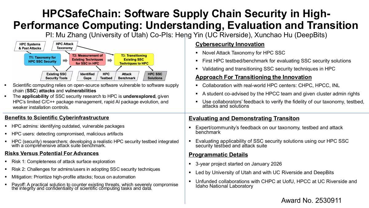 HPCSafeChain: Software Supply Chain Security in High-Performance Computing